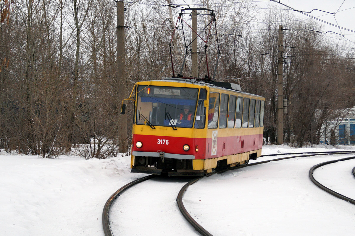 Барнаул, Tatra T6B5SU № 3176