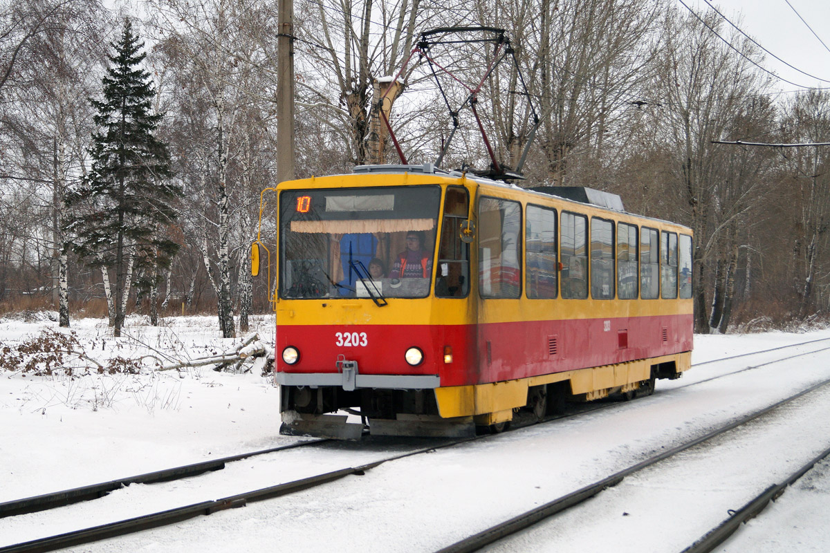 Барнаул, Tatra T6B5SU № 3203