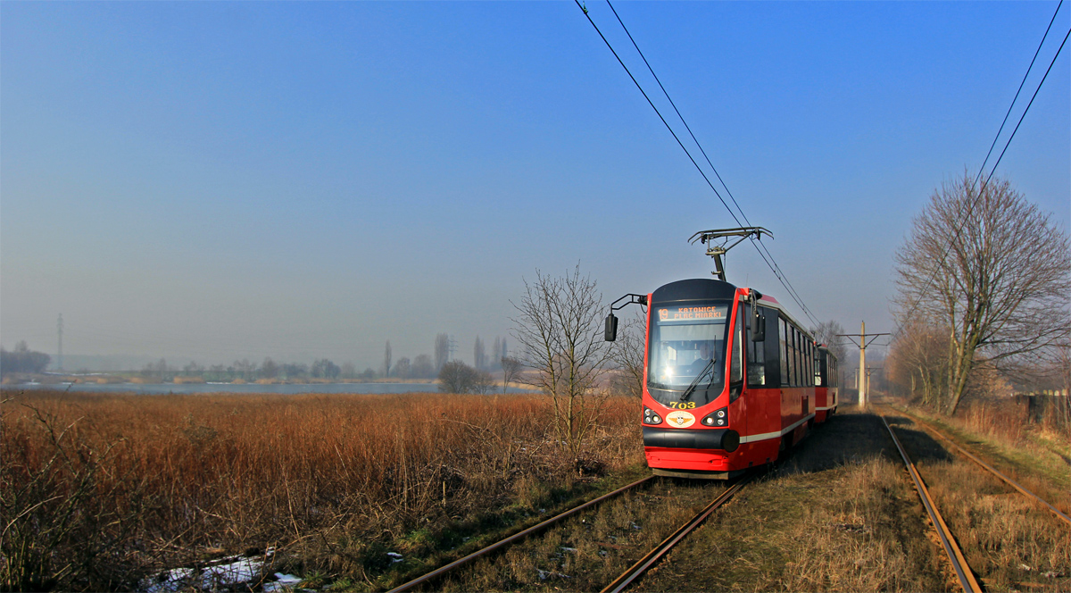Верхнесилезская агломерация, Konstal 105N-HF11AC № 703