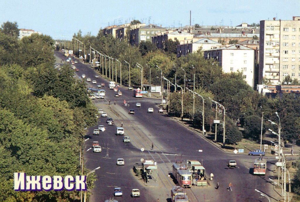 Ижевск — Линии электротранспорта