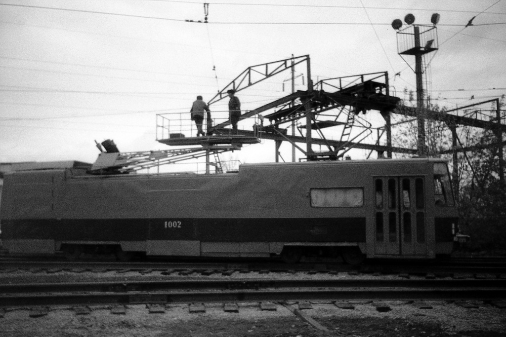 Барнаул, Tatra T6B5SU № 1002; Барнаул — Трамвайное депо №1, улица Анатолия, 304. (закрыто в 2013 г.)