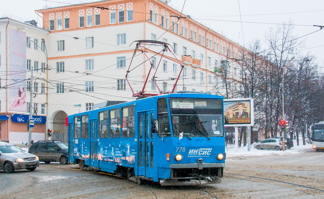 Екатеринбург, Tatra T6B5SU № 778