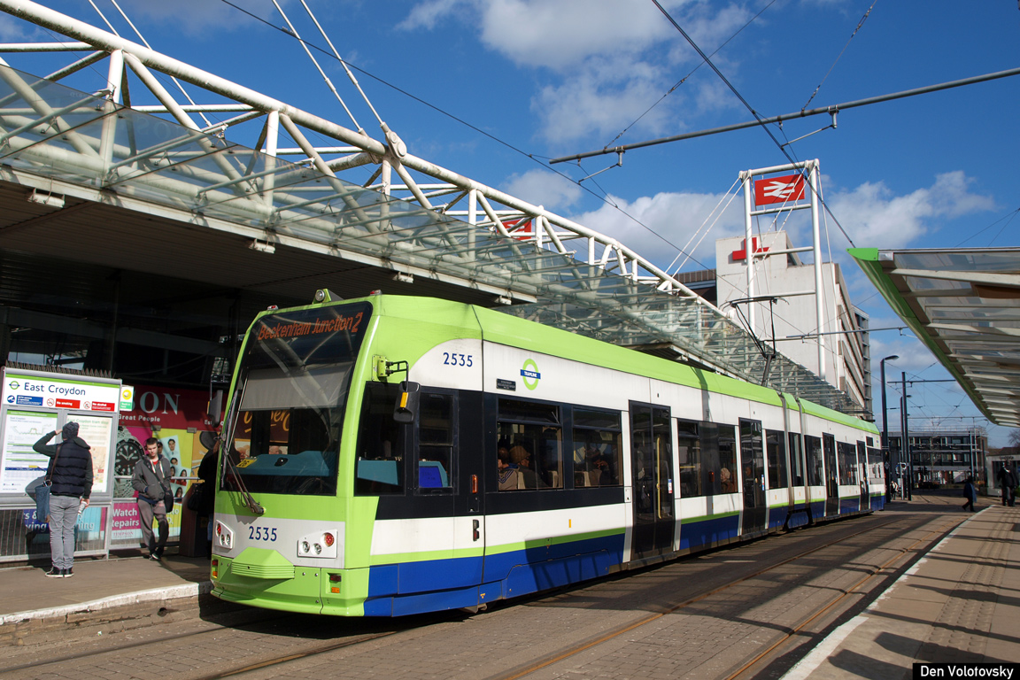 Лондон, Bombardier CR-4000 № 2535