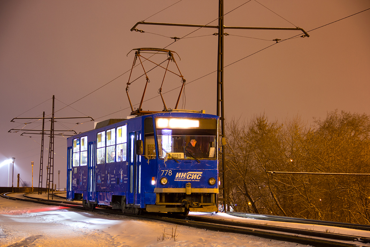 Екатеринбург, Tatra T6B5SU № 778