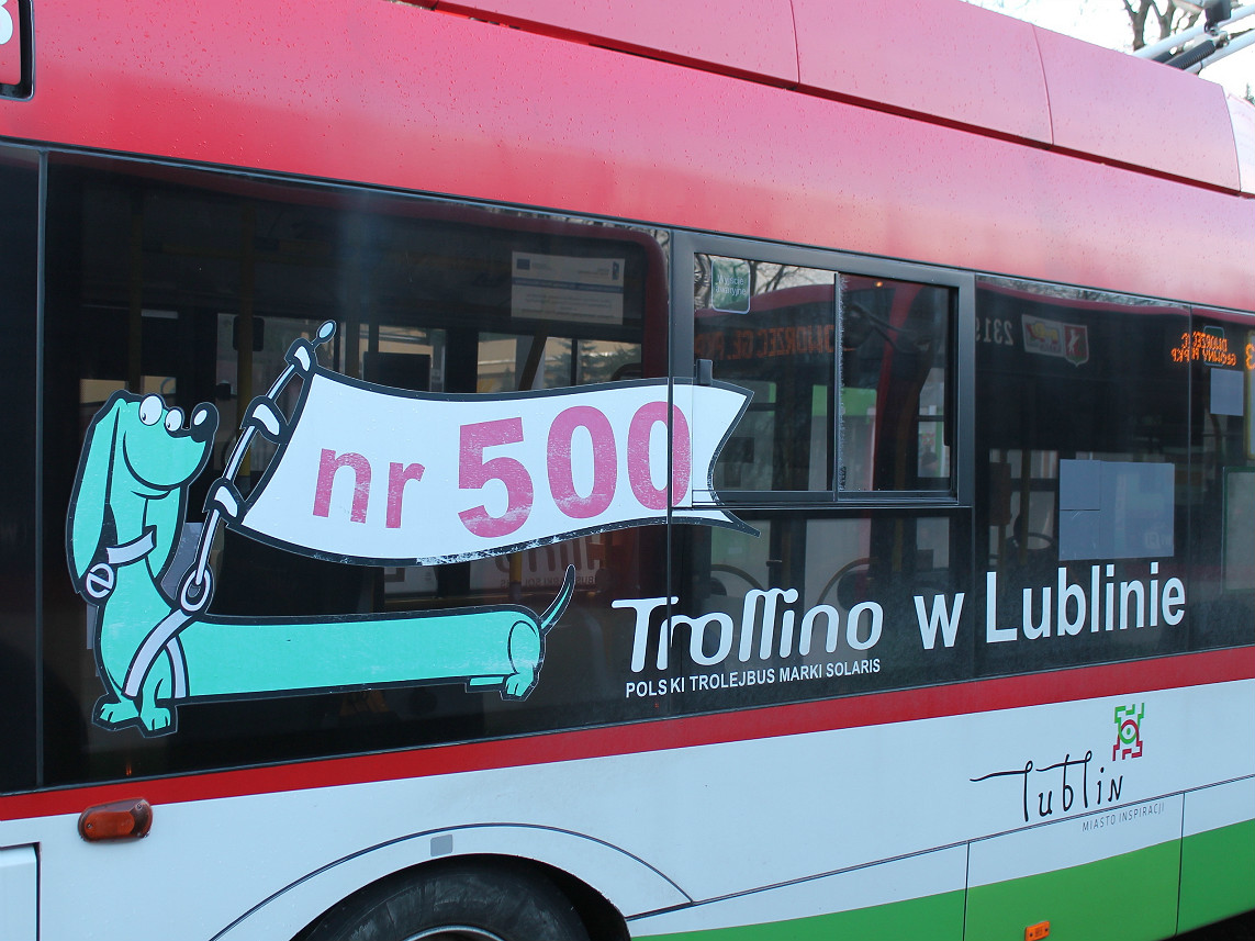 Lublin, Solaris Trollino III 12 Škoda Nr. 3848