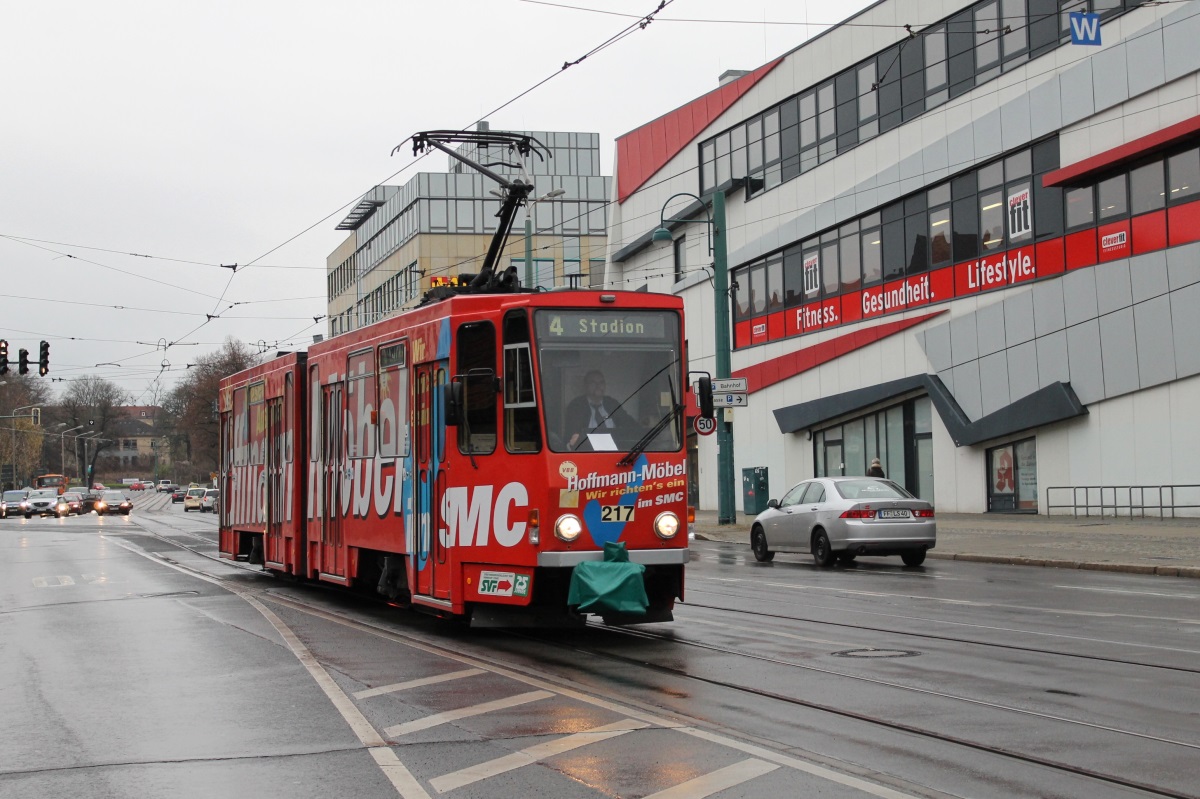 Франкфурт-на-Одере, Tatra KT4DM № 217