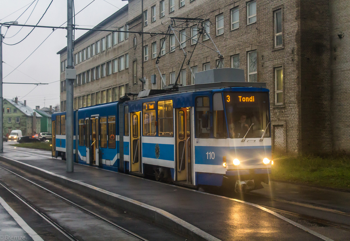 Таллин, Tatra KT6T № 110
