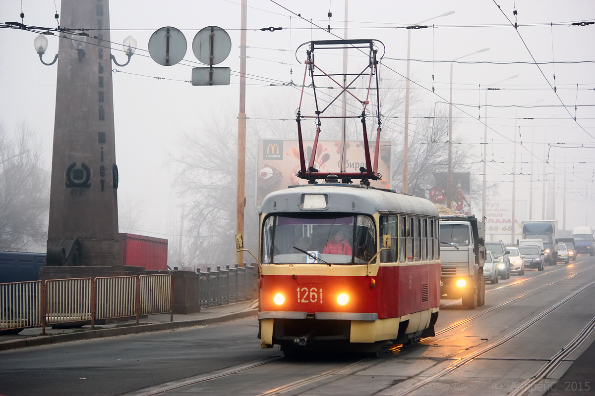 Днепр, Tatra T3SU № 1261