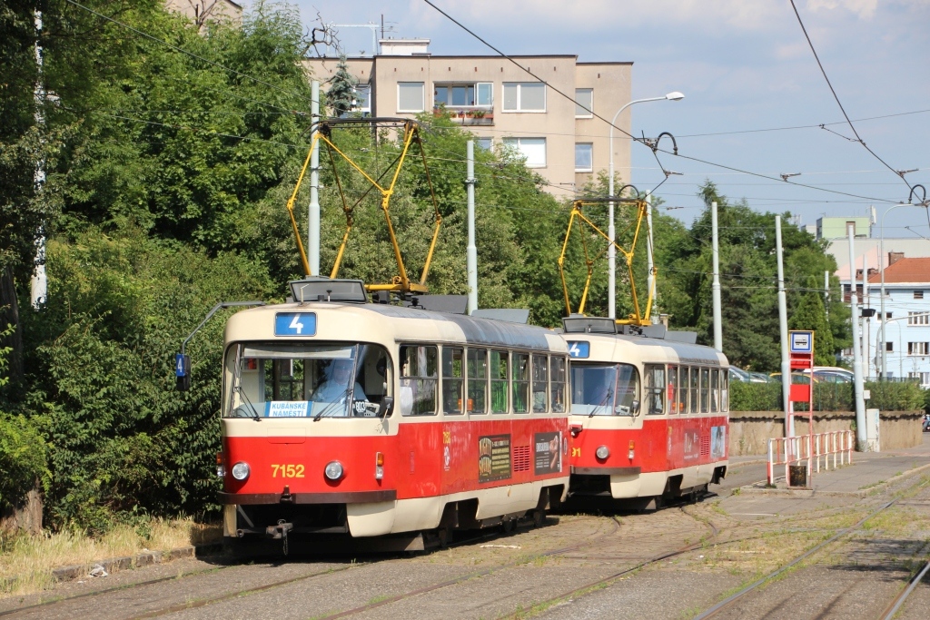 Прага, Tatra T3SUCS № 7152