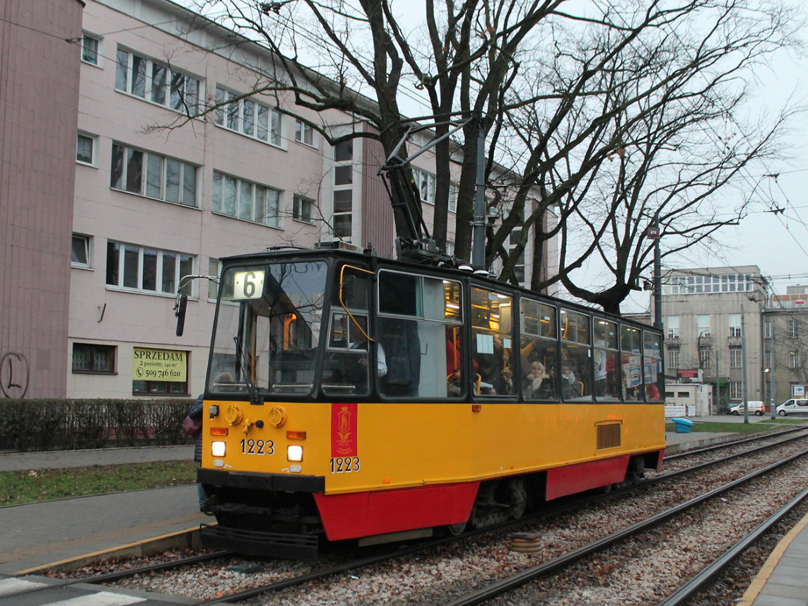 Warsaw, Konstal 105Na Br. 1223