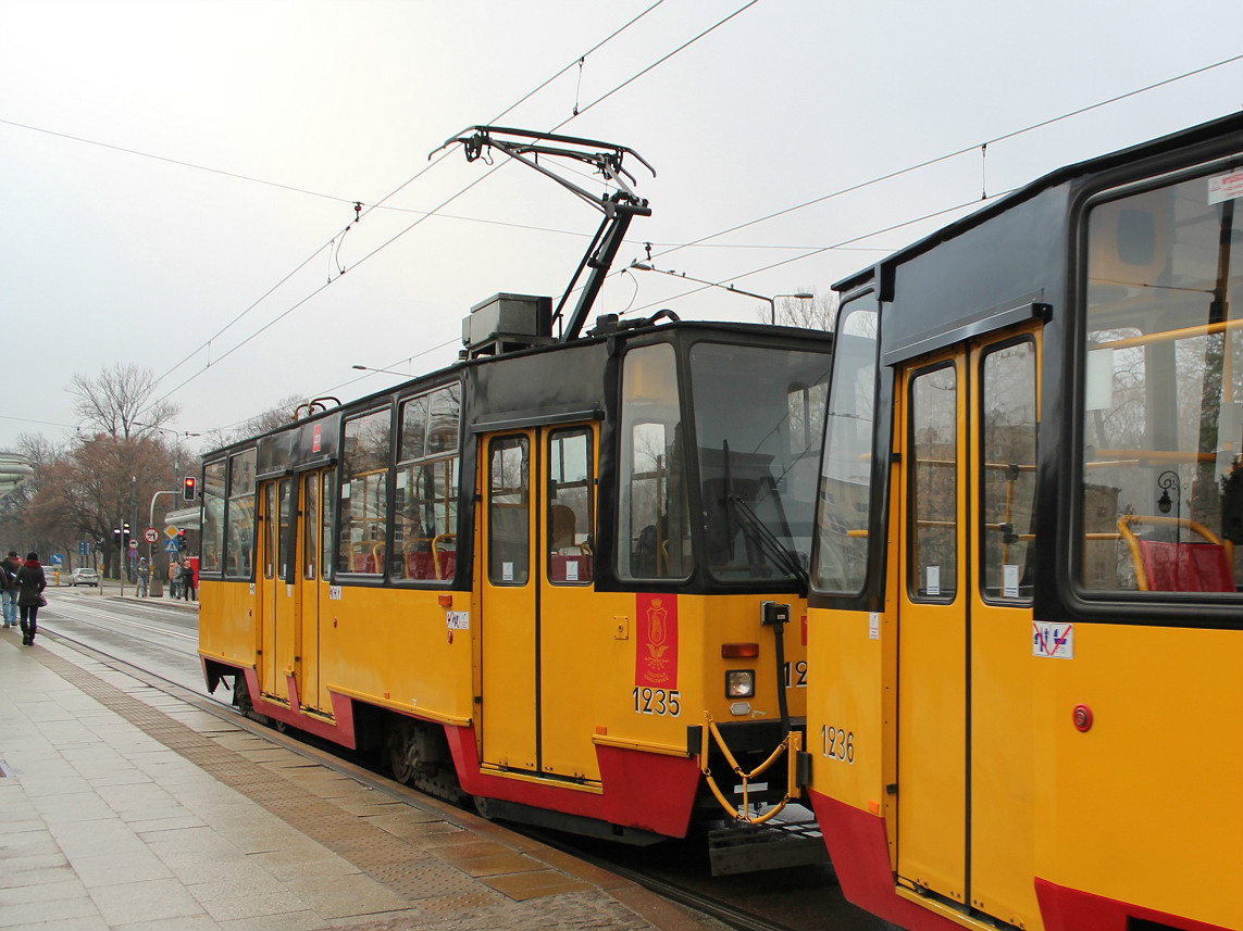 Варшава, Konstal 105Na № 1235