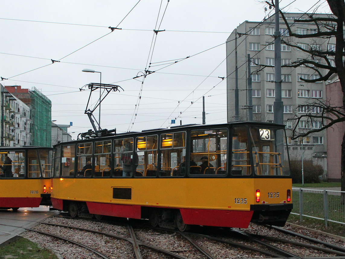 Варшава, Konstal 105Na № 1235
