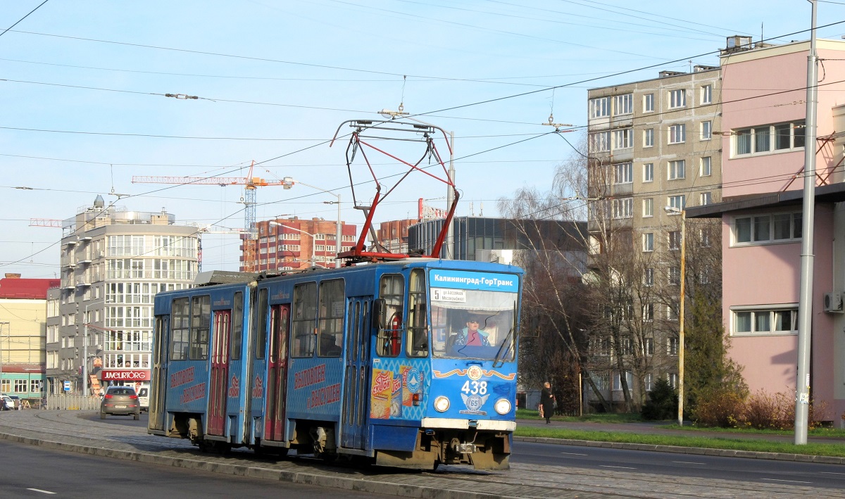 Калининград, Tatra KT4SU № 438