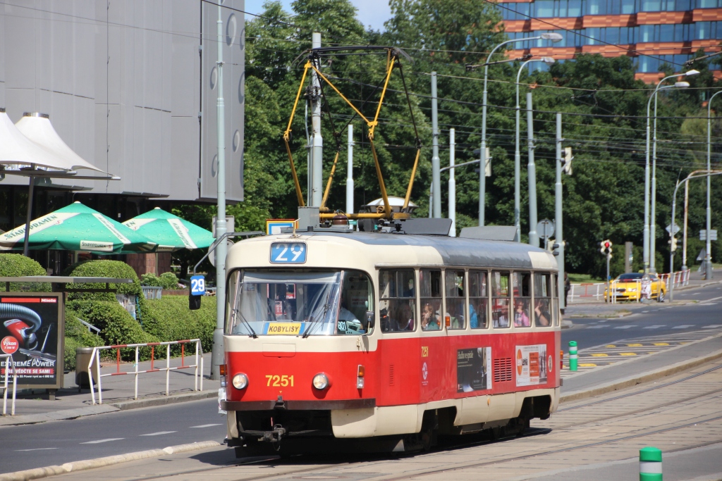 Прага, Tatra T3SUCS № 7251