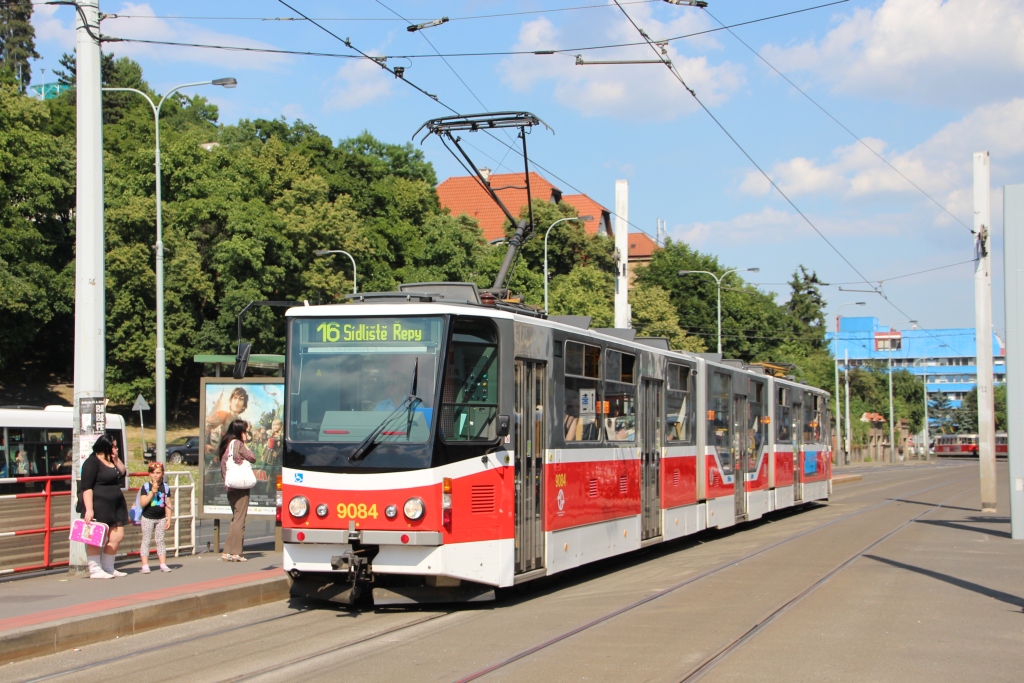 Прага, Tatra KT8D5R.N2P № 9084 Прага, Tatra KT8D5R.N2P № 9084
