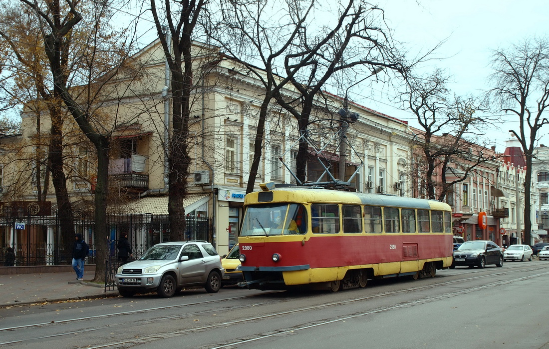 Одесса, Tatra T3SU № 2980