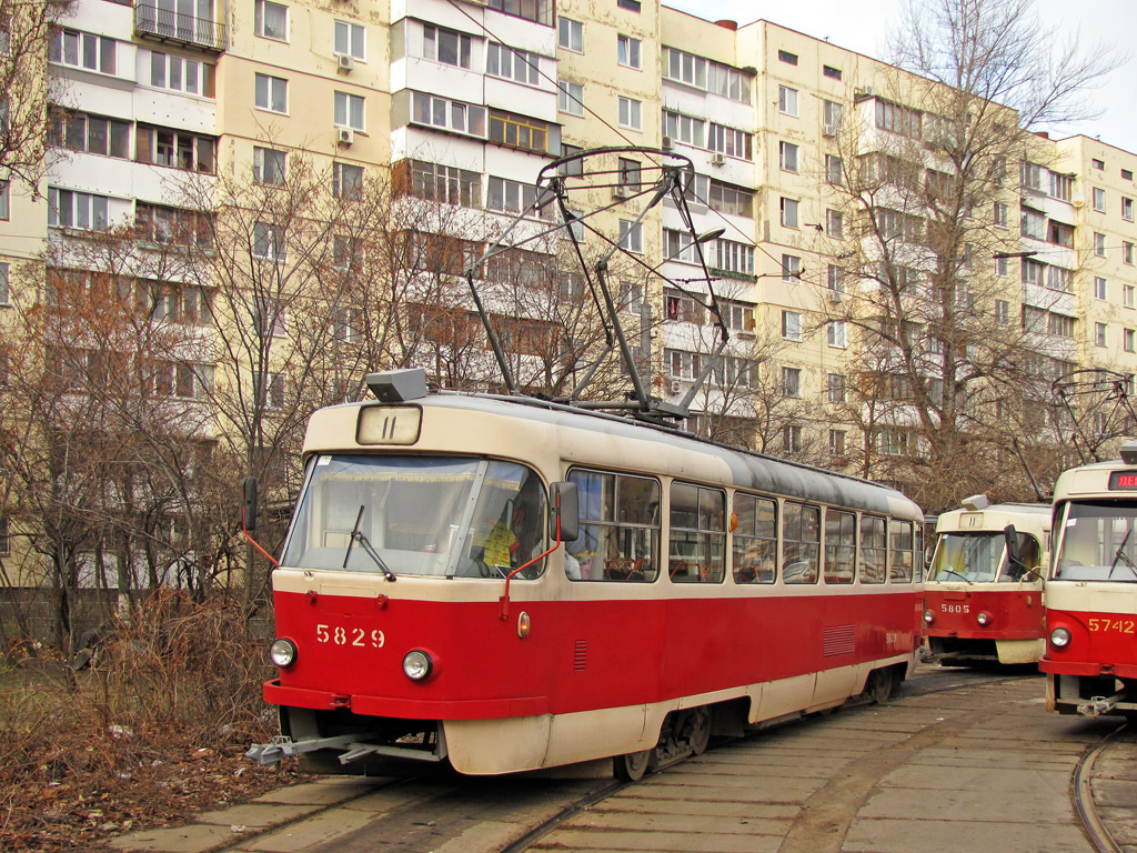 Киев, Tatra T3SU № 5829