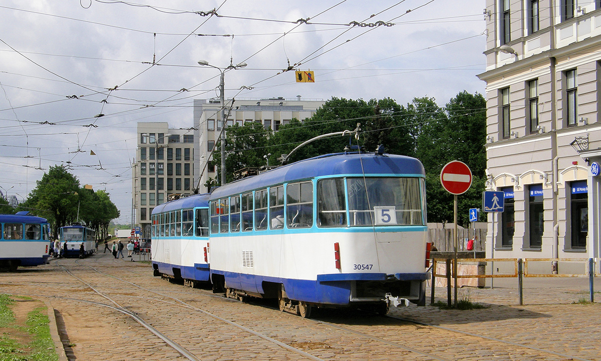 Рига, Tatra T3A № 30547