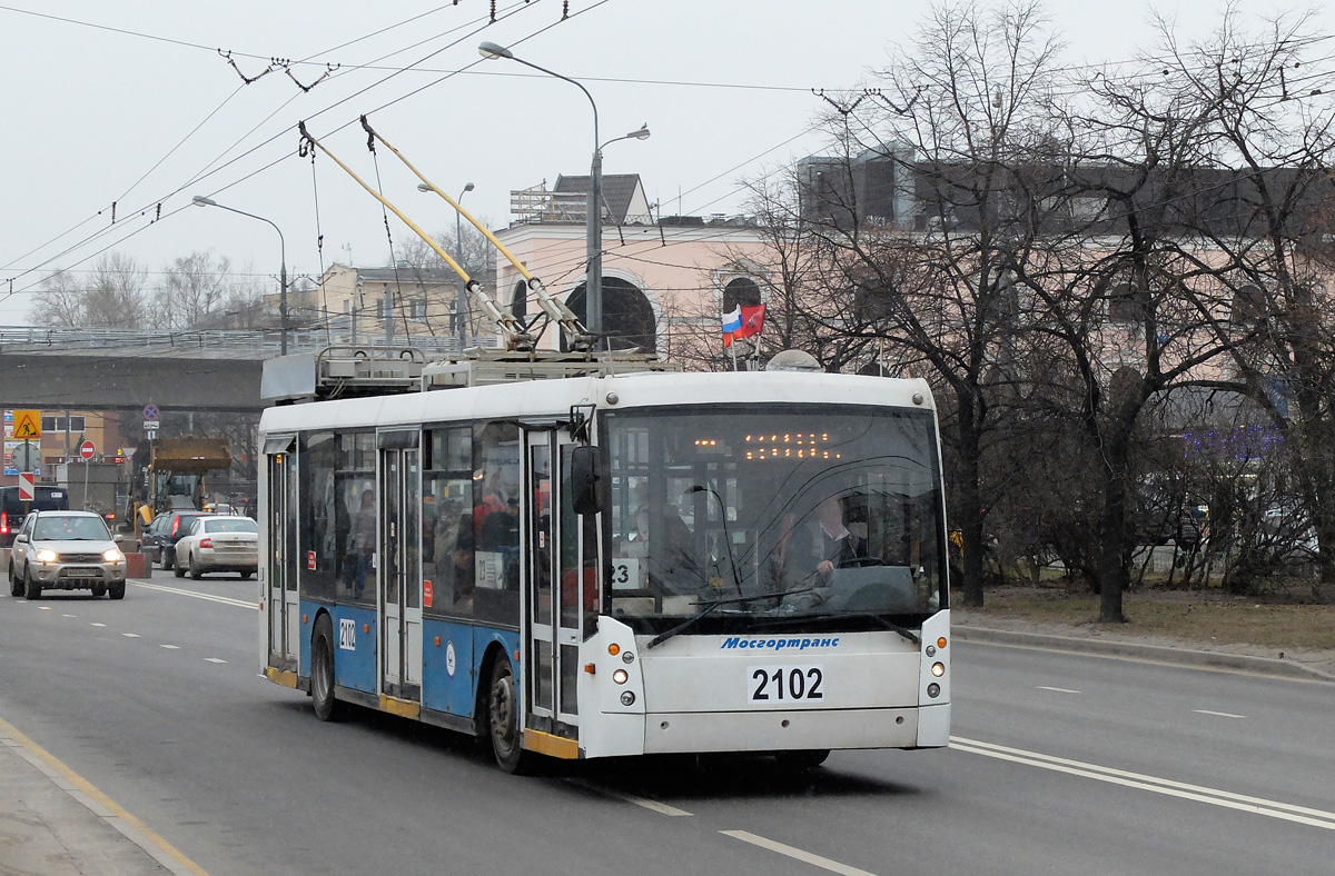 Москва, Тролза-5265.00 «Мегаполис» № 2102