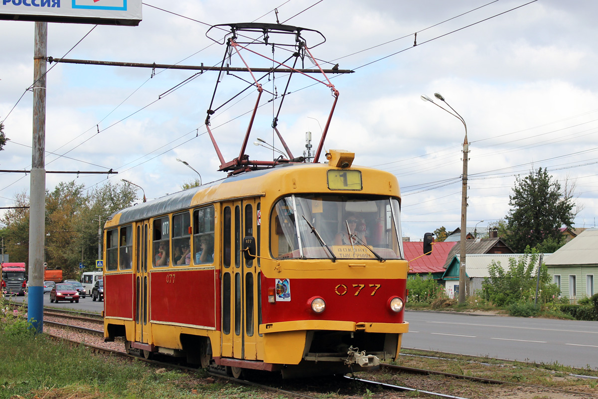 Орёл, Tatra T3SU № 077