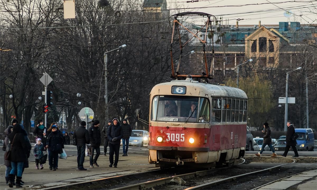 Харьков, Tatra T3SU № 3095