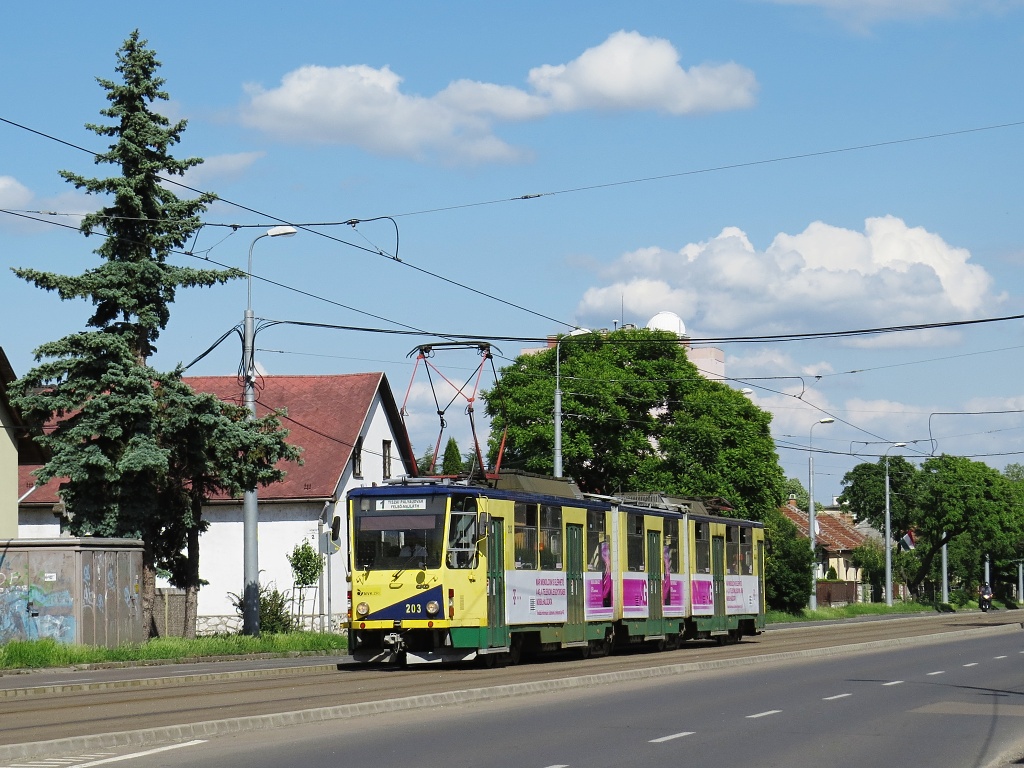 Miskolc, Tatra KT8D5 Nr. 203