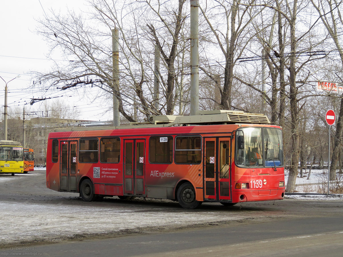 Челябинск, ЛиАЗ-5280 (ВЗТМ) № 1139 Челябинск, ЛиАЗ-5280 (ВЗТМ) № 1139
