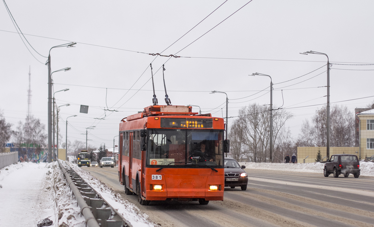 Томск, Тролза-5275.05 «Оптима» № 381