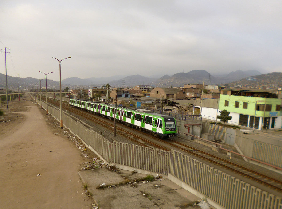 Lima, Alstom Metropolis S9000 # 14; Lima — Metro de Lima — Lines and Infrastructure