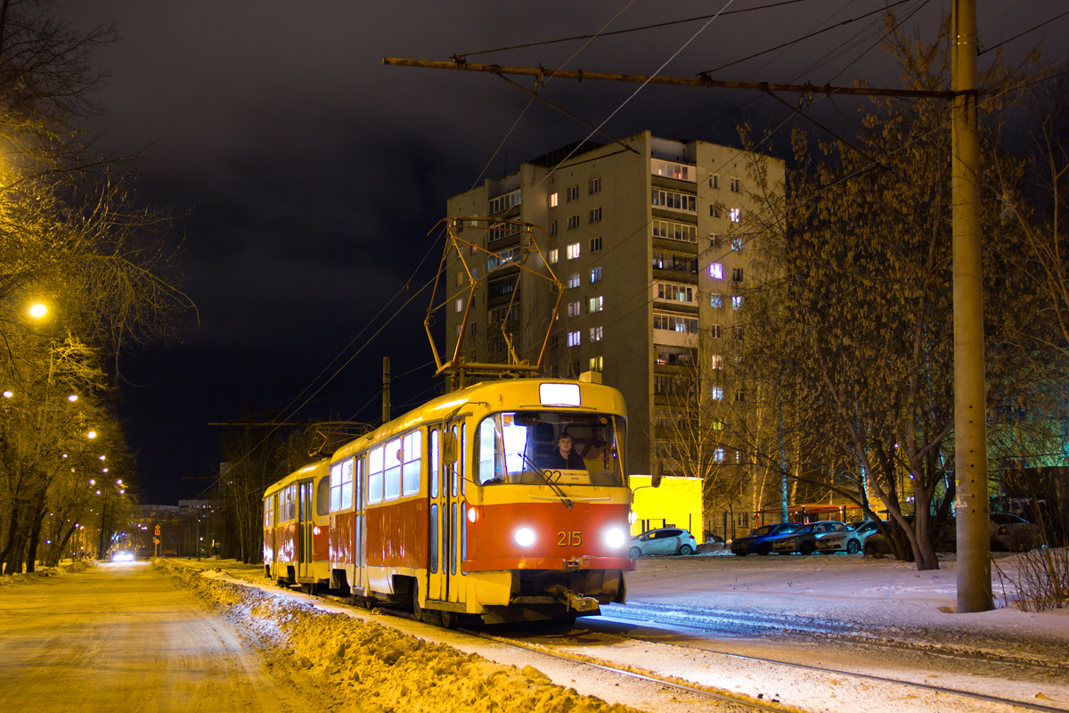 Jekatyerinburg, Tatra T3SU — 215