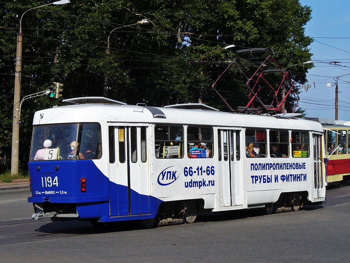 Ижевск, Tatra T3SU № 1194