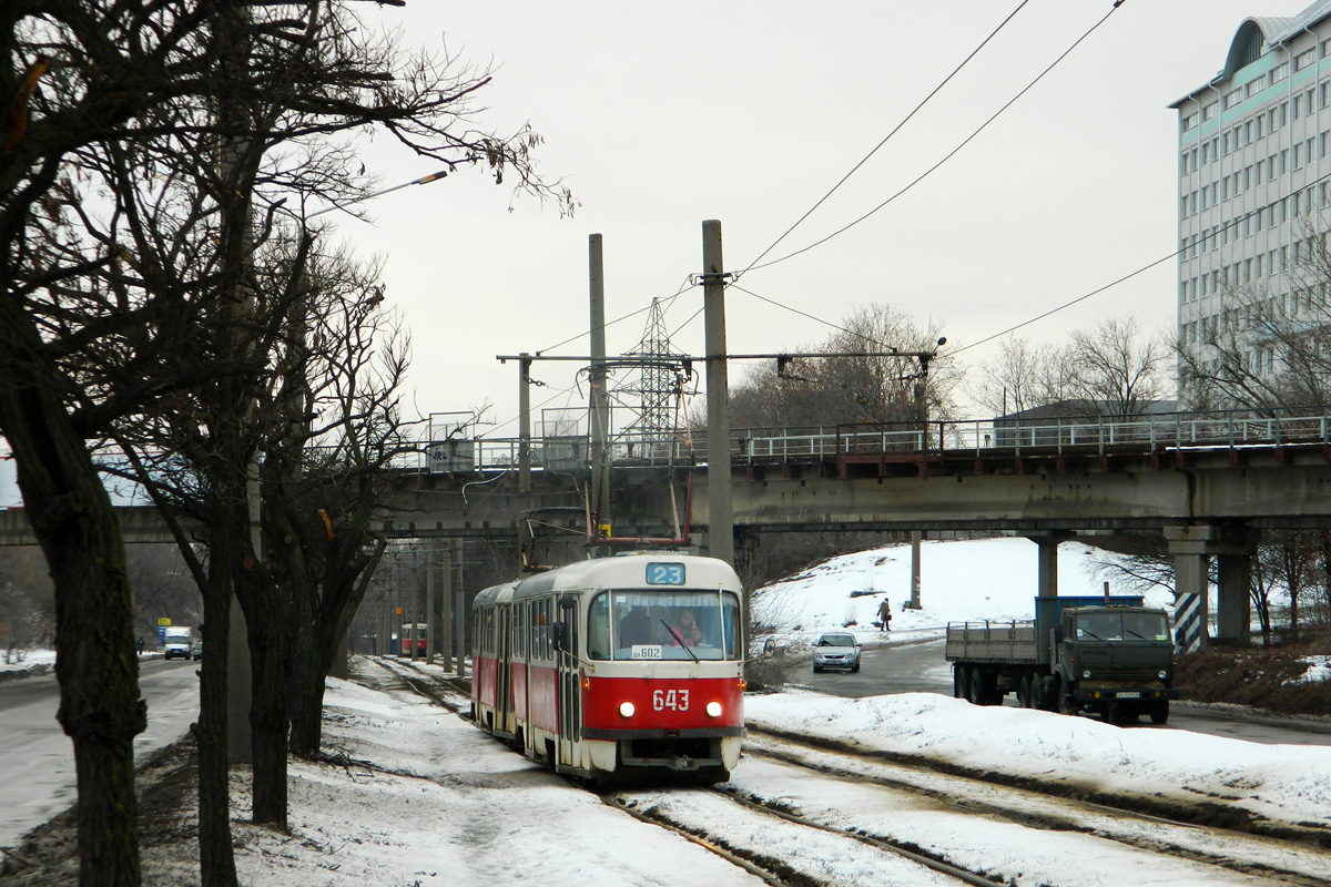 Харьков, Tatra T3SU № 643