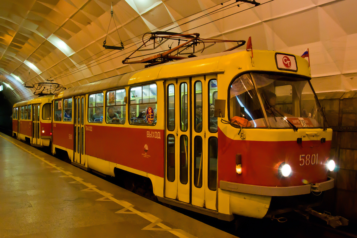 Волгоград, Tatra T3SU № 5801