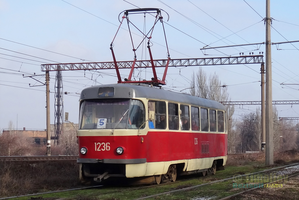 Днепр, Tatra T3SU № 1236