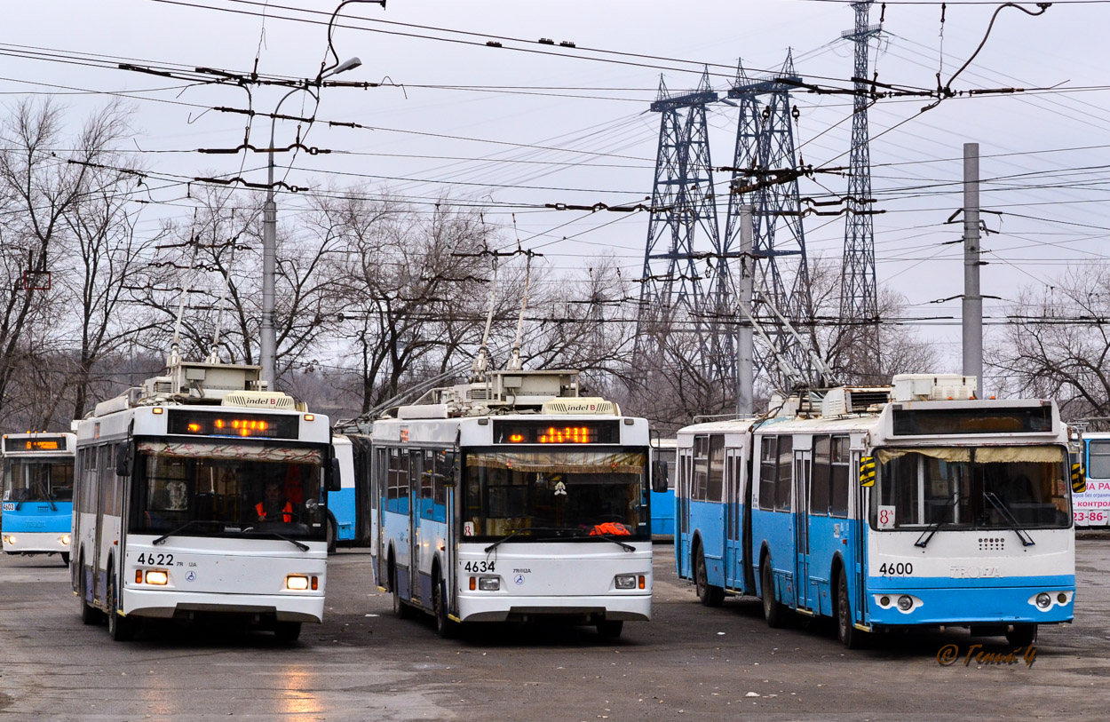 Волгоград, Тролза-5275.03 «Оптима» № 4622; Волгоград, Тролза-5275.03 «Оптима» № 4634; Волгоград, Тролза-62052.02 [62052В] № 4600