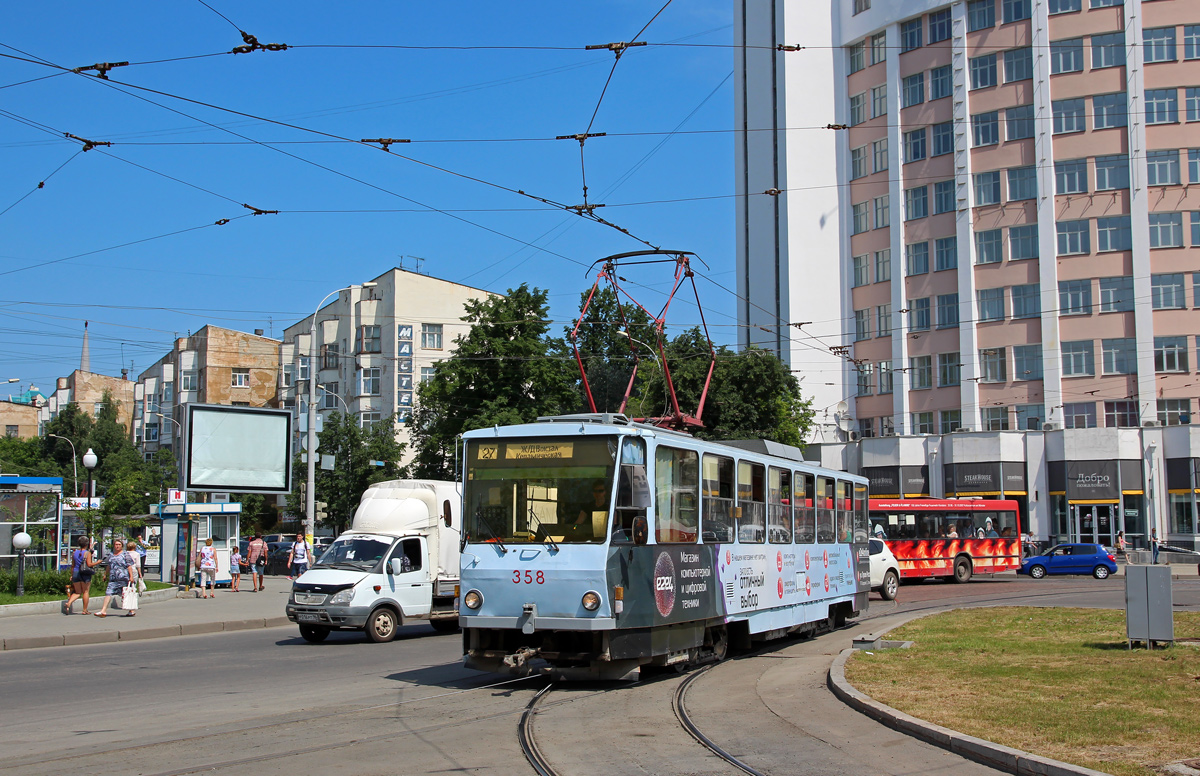 Jekaterinburga, Tatra T6B5SU № 358