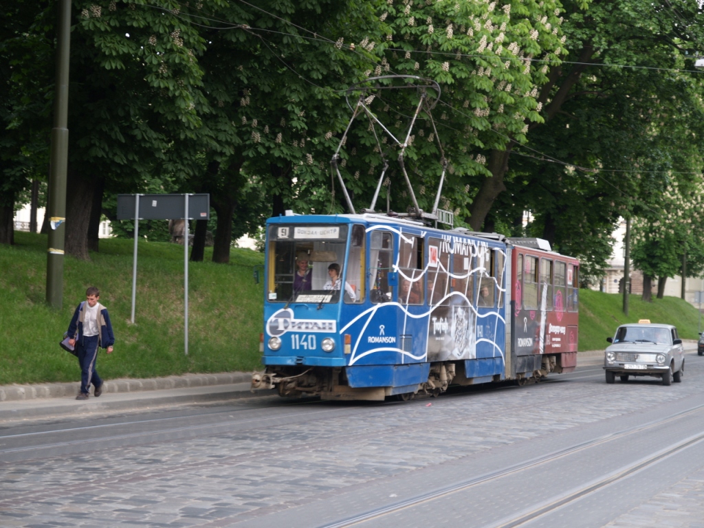 Львов, Tatra KT4SU № 1140