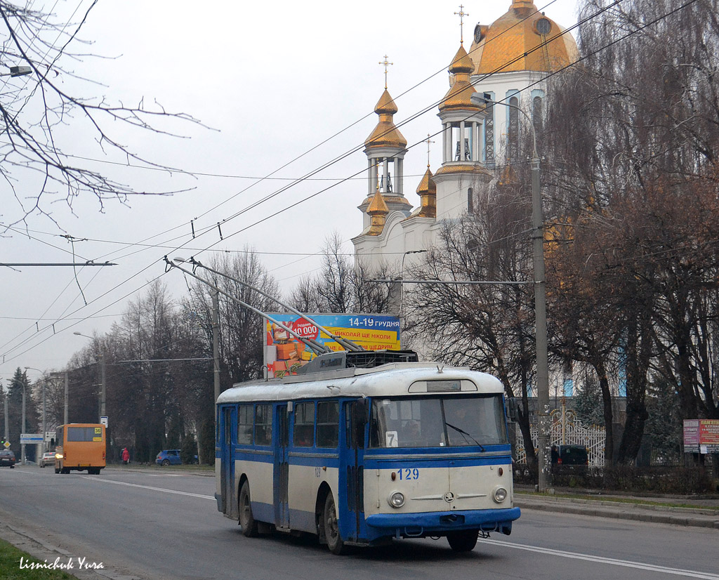 Ровно, Škoda 9TrHT28 № 129
