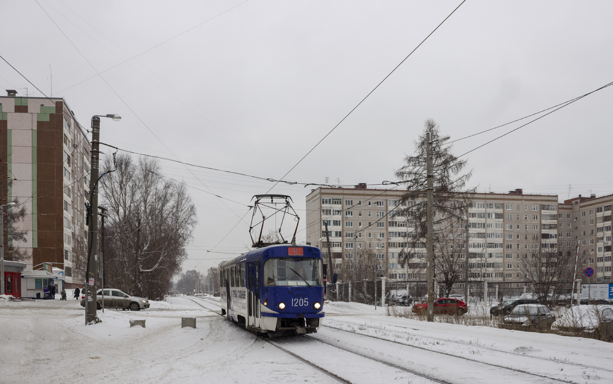 Ижевск, Tatra T3K № 1205