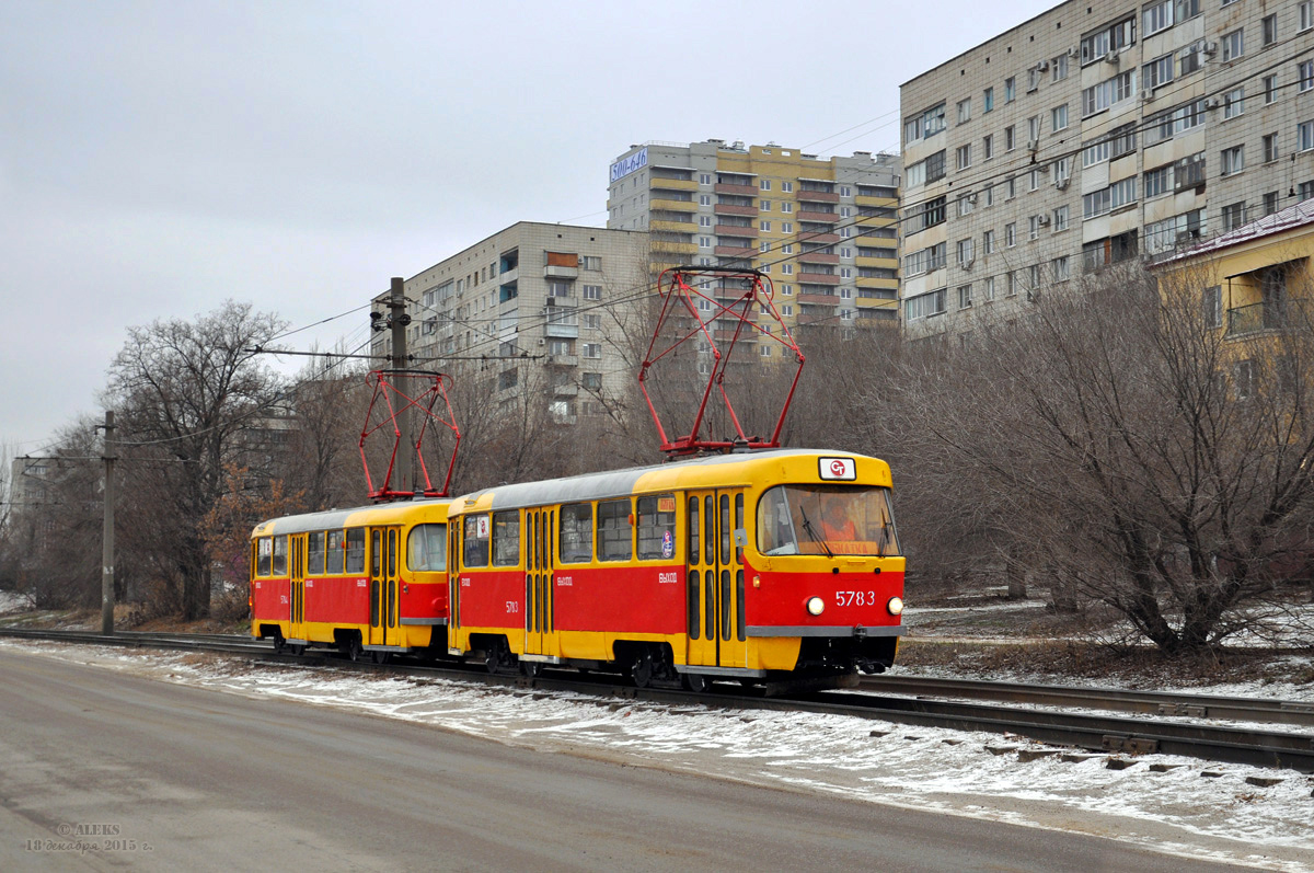 Волгоград, Tatra T3SU № 5783; Волгоград, Tatra T3SU № 5784