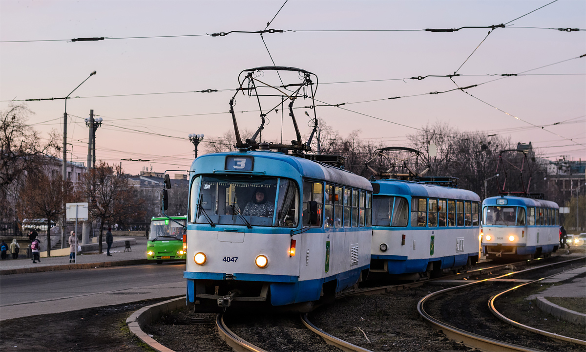 Харьков, Tatra T3A № 4047