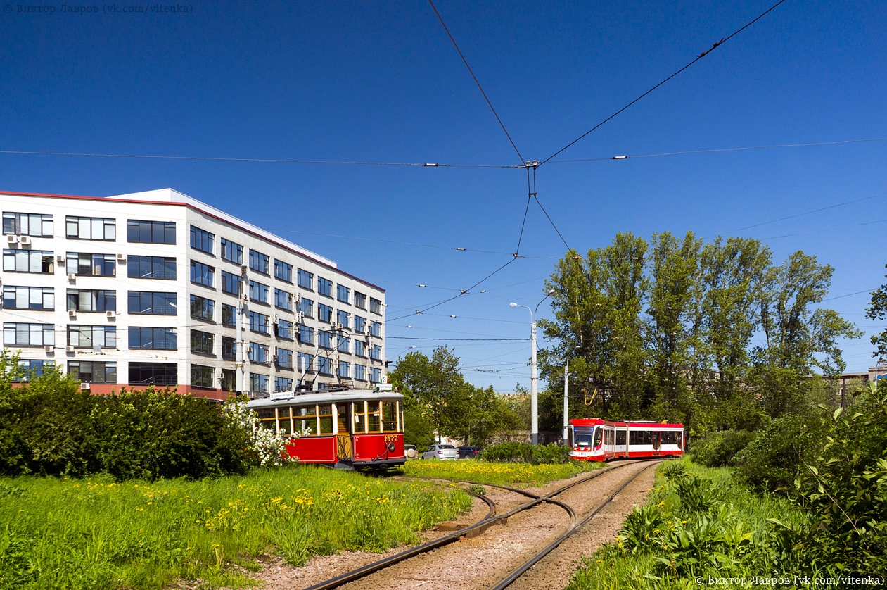 Санкт-Петербург — Конечные станции и разворотные кольца