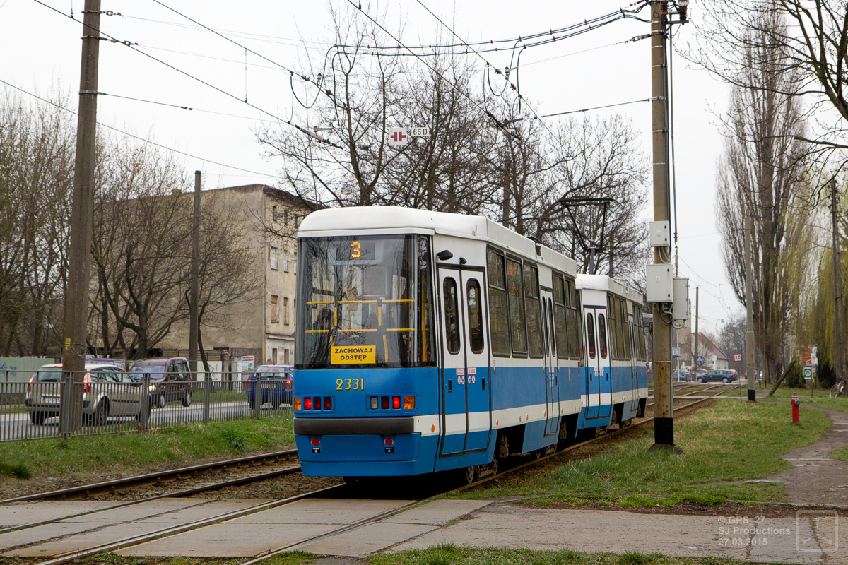 Вроцлав, Konstal 105NWrD № 2331
