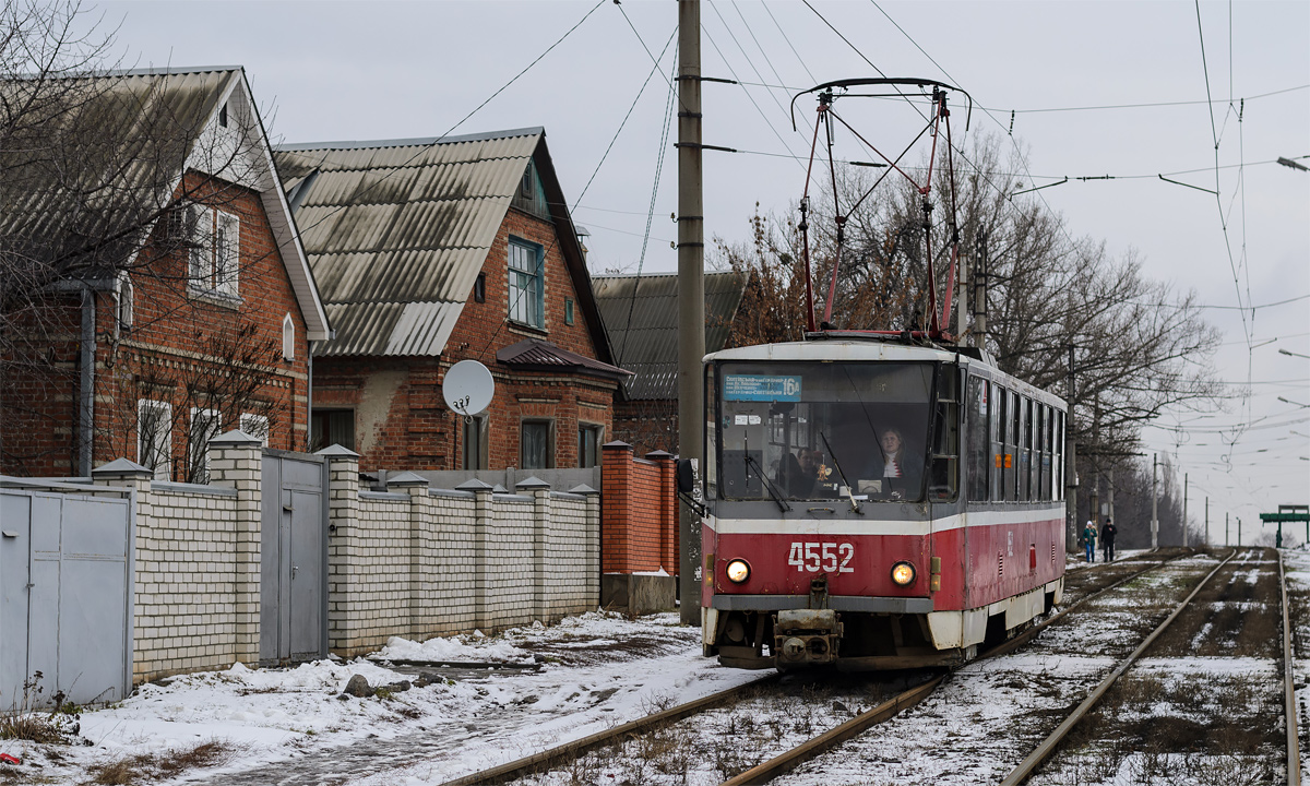 Харков, Tatra T6B5SU № 4552
