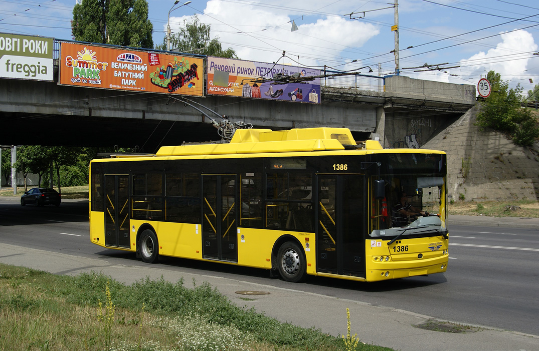 Киев, Богдан Т70110 № 1386