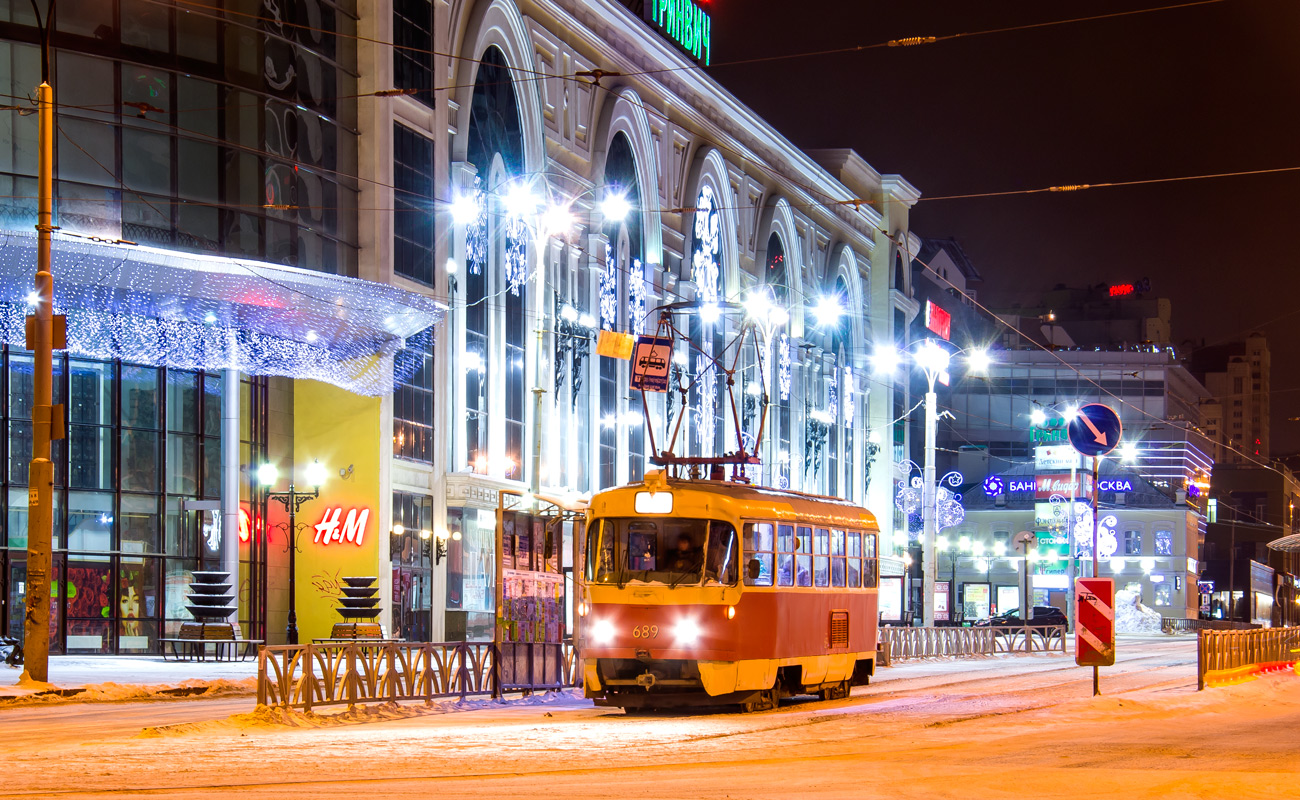 Iekaterinbourg, Tatra T3SU N°. 689