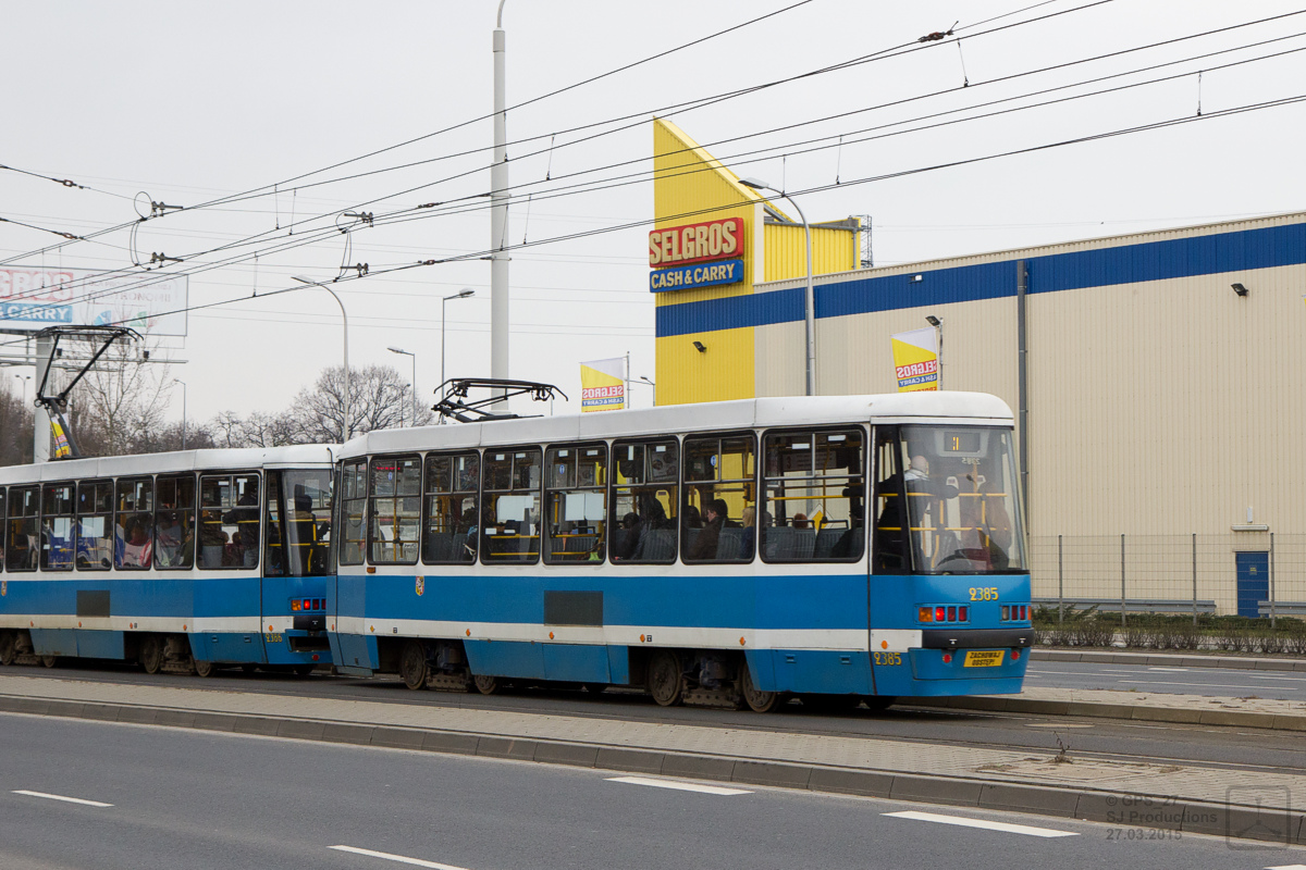 Вроцлав, Konstal 105NWrD № 2385