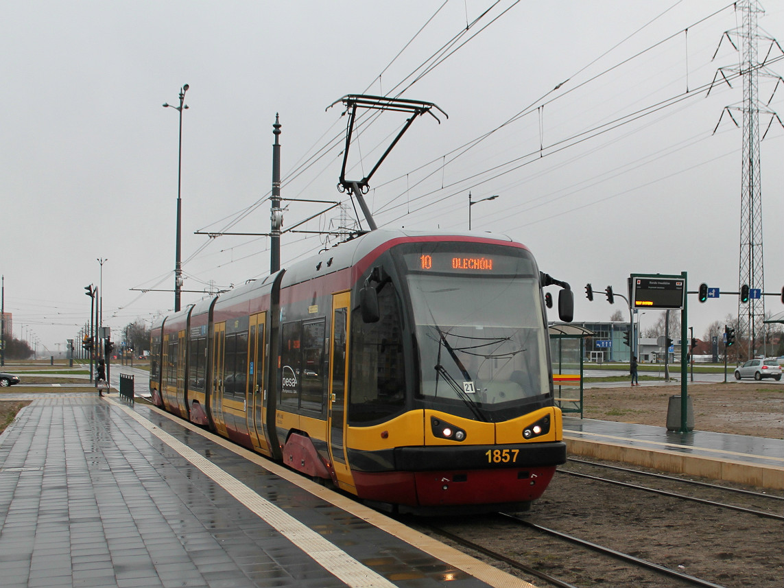 Лодзь, PESA Tramicus 122N № 1857