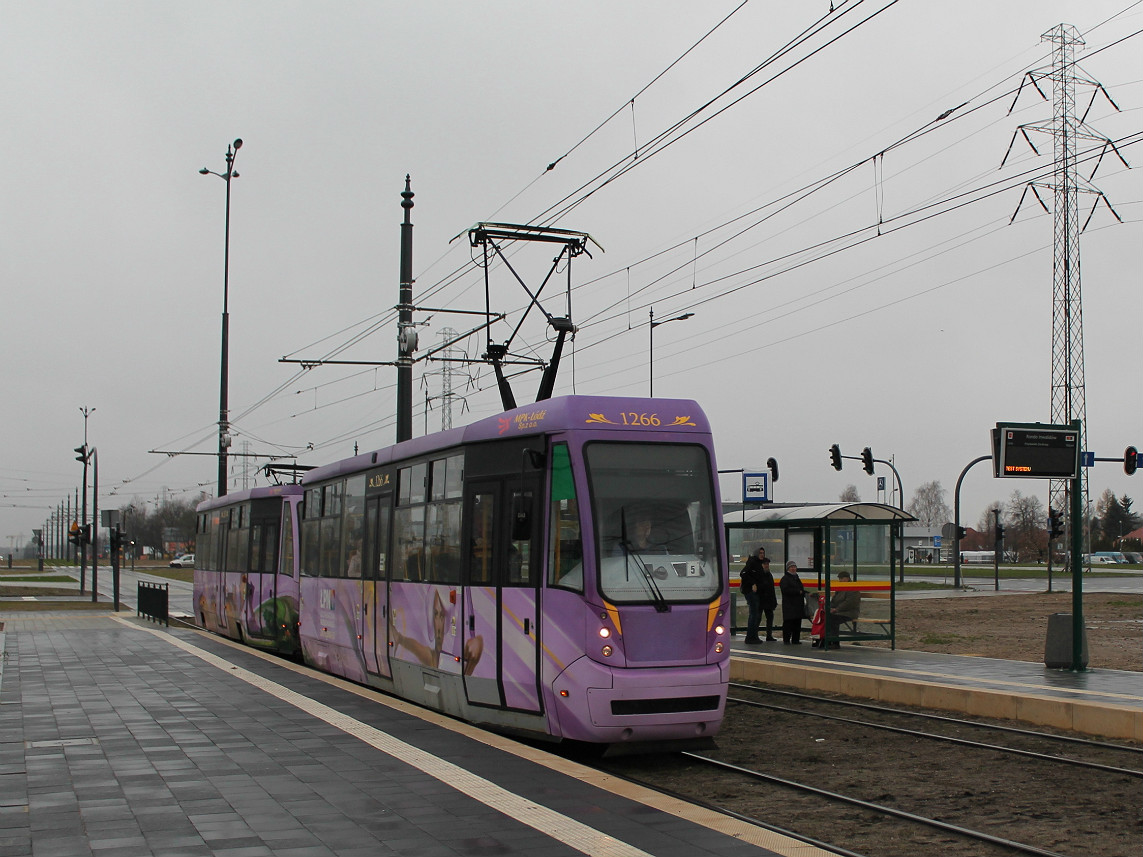 Лодзь, Konstal/MPK 805N-M12 № 1266