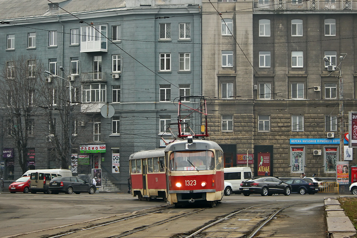 Днепр, Tatra T3SU № 1323
